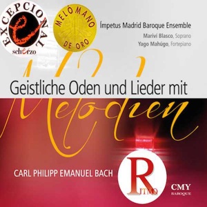 GEISTLICHEN LIEDER UND ODEN MIT MELODIEN. CARL PHILIPP EMMANUEL BACH (2015)